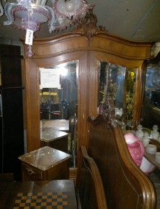 antique suite robe-dresser table conservatory hove