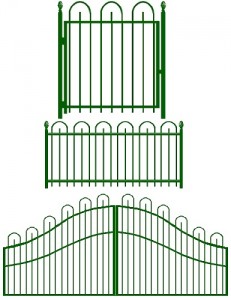  hove conservatory garden gates railing ilone