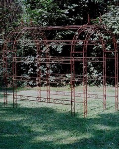 the conservatory sussex garden gazebo red iron
