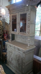 Carved Oak painted Buffet The Conservatory Hove/Sussex/UK