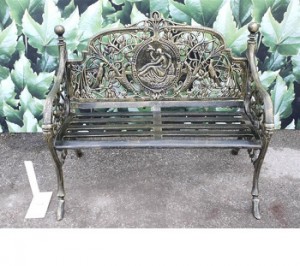 Garden Lady Bench the hove conservatory sussex uk
