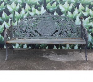 hove conservatory garden bench large lady design