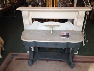 Marble Topped Wash stand furniture hove conservatory