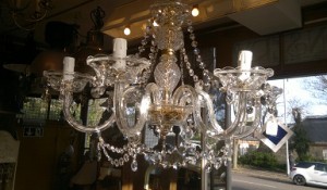 Opale 6 light chandelier hove conservatory