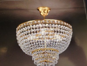 chandelier-opaque-bronze hove conservatory sussex