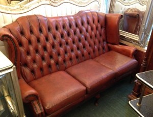 leather settee furniture sussex hove conservatory