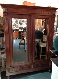 Mirror Armoire Antique brighton hove conservatory east sussex