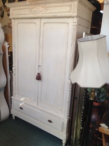 white antique wardrobe brighton hove conservatory sussex uk