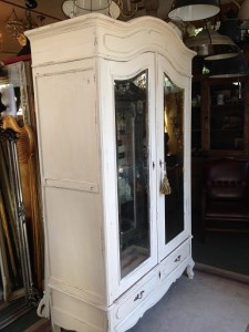 Belgian white armoire antique hove conservatory sussex furinture