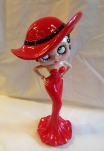 Betty Boop RedHat figure hove conservatory sussex
