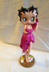 Betty Boop bathtime resin figure hove conservatory