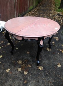 French table antique sussex hove conservatory
