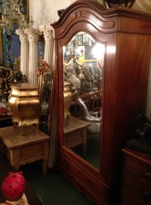 Mirror door armoire sussex hove conservatory
