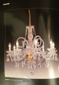 Granada Murano chandelier sussex hove conservatory