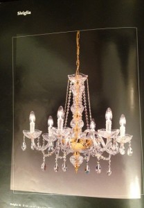 Murano Siviglia chandelier the conservatory hove sussex