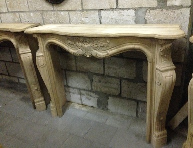 Solid-oak Fire Surround the conservatory hove sussex uk