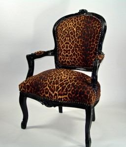 Upholstery Easy Chair leopard design dvn-78871