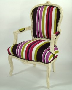 Upholstery Chair striped dvn-9400