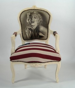 Upholstery Bedroom Chair Marilyn Monroe dvn-98339 hove conservatory
