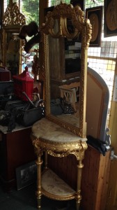 Gold console table Interior furniture hove conservatory east sussex