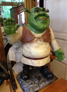 Shrek resin figures entertainment brighton hove conservatory