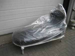 chaise longue black the conservatory hove