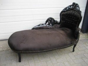 Chaise Longue Brown brighton hove upholstery furniture conservatory