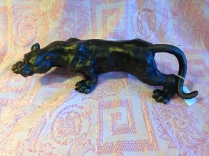 Cast iron panther the conservatory hove sussex